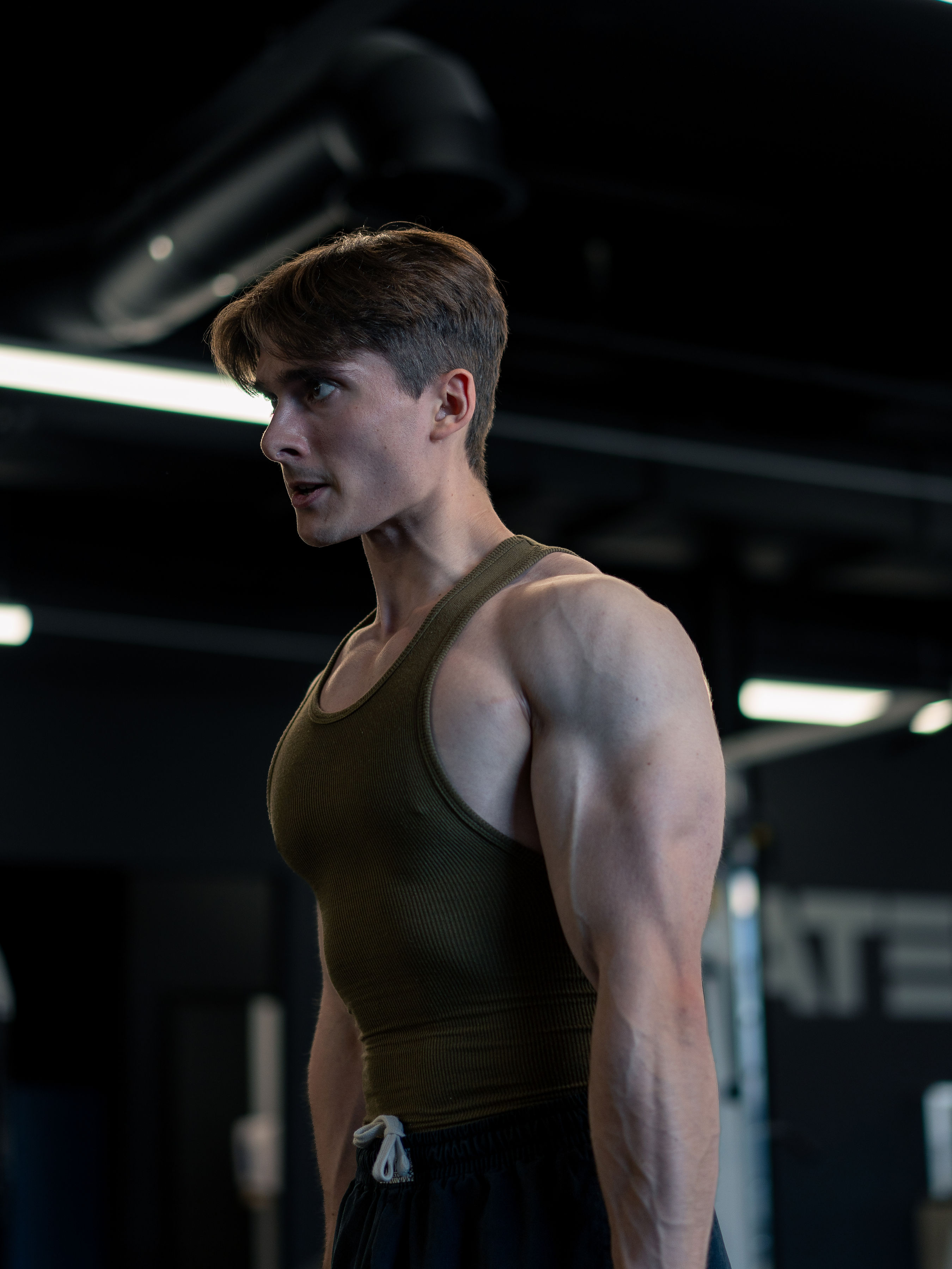 Portrait de Jeremy Ricard au gym